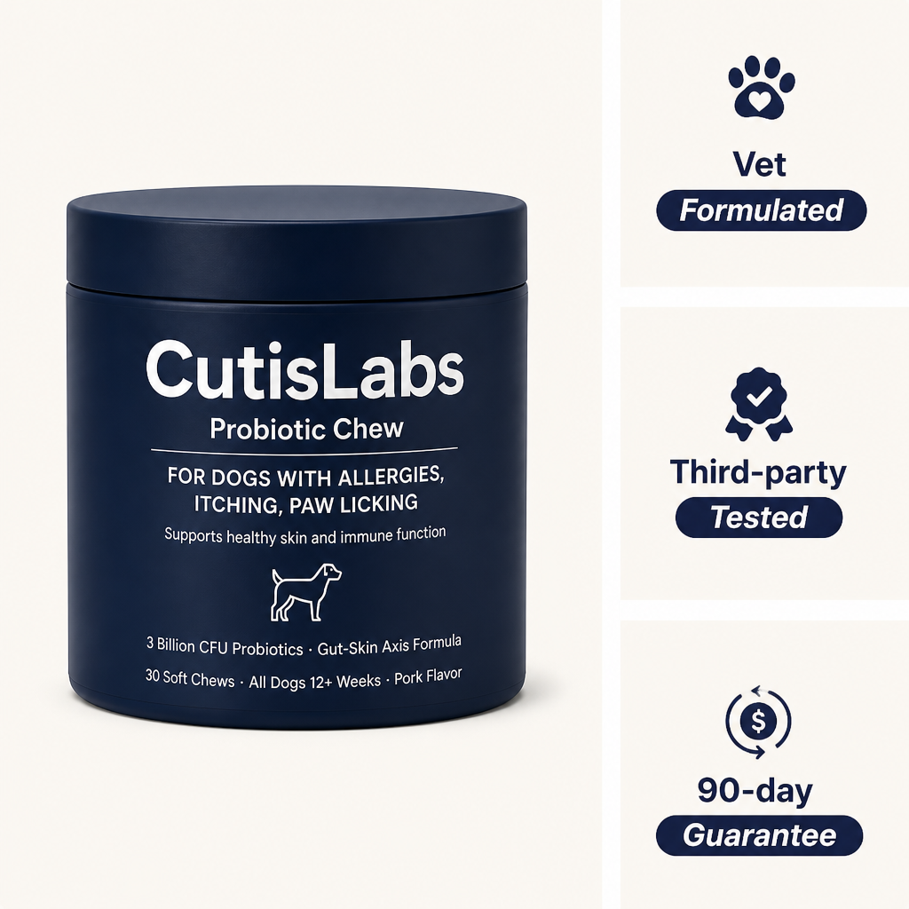 Probiotic Chew for Dog Gut Health