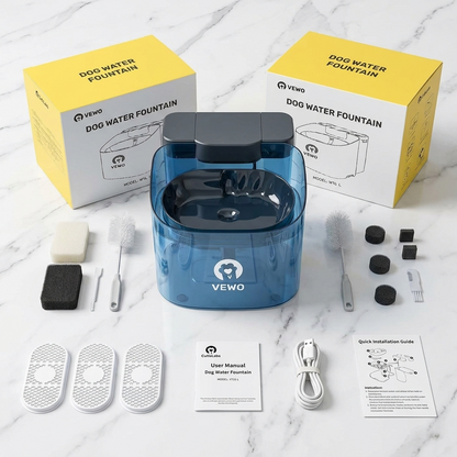 CutisLabs VEWO Fountain - What's included unboxing