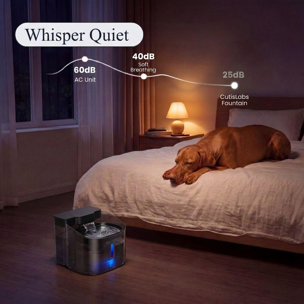 CutisLabs™ Filtered Pet Fountain